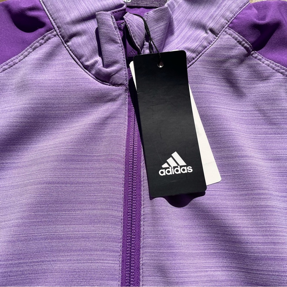 Adidas Athletic Purple Jacket - Picture 7 of 7